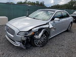 2017 Lincoln Continental Select Silver vin: 1LN6L9SK8H5620366