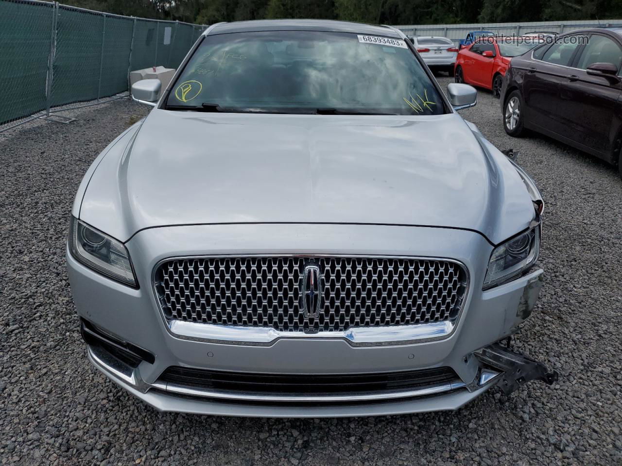 2017 Lincoln Continental Select Серебряный vin: 1LN6L9SK8H5620366