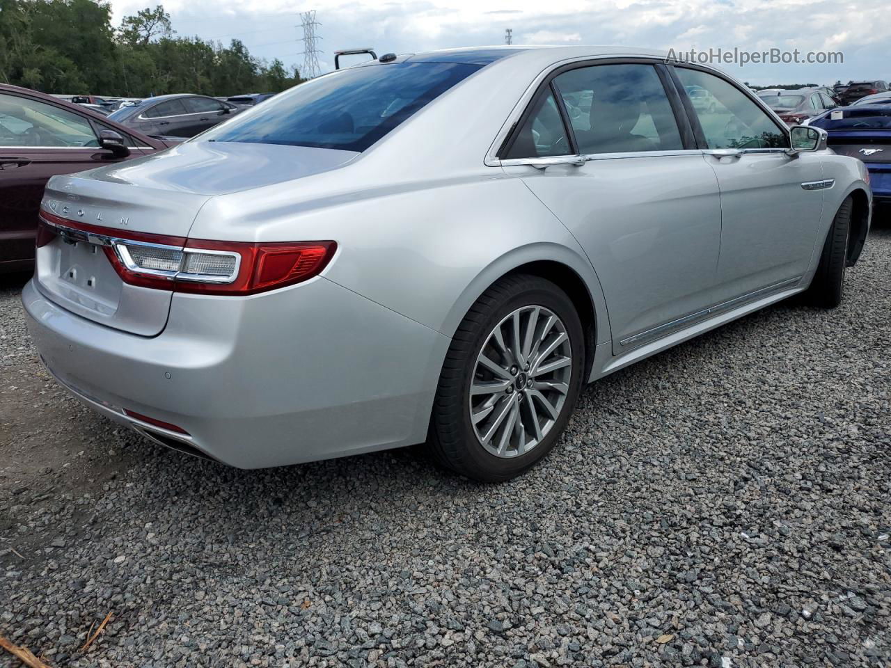 2017 Lincoln Continental Select Silver vin: 1LN6L9SK8H5620366