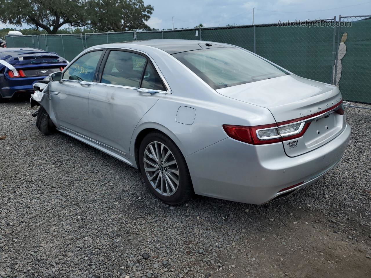 2017 Lincoln Continental Select Silver vin: 1LN6L9SK8H5620366