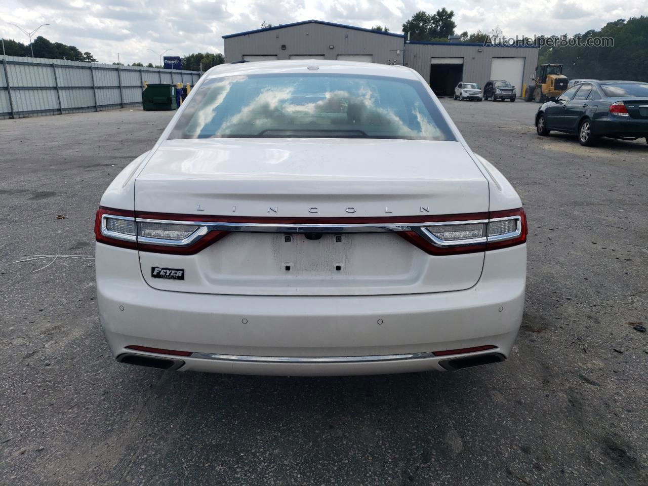 2017 Lincoln Continental Select White vin: 1LN6L9SK8H5627849