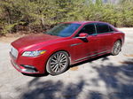 2017 Lincoln Continental Select Maroon vin: 1LN6L9SK9H5608341