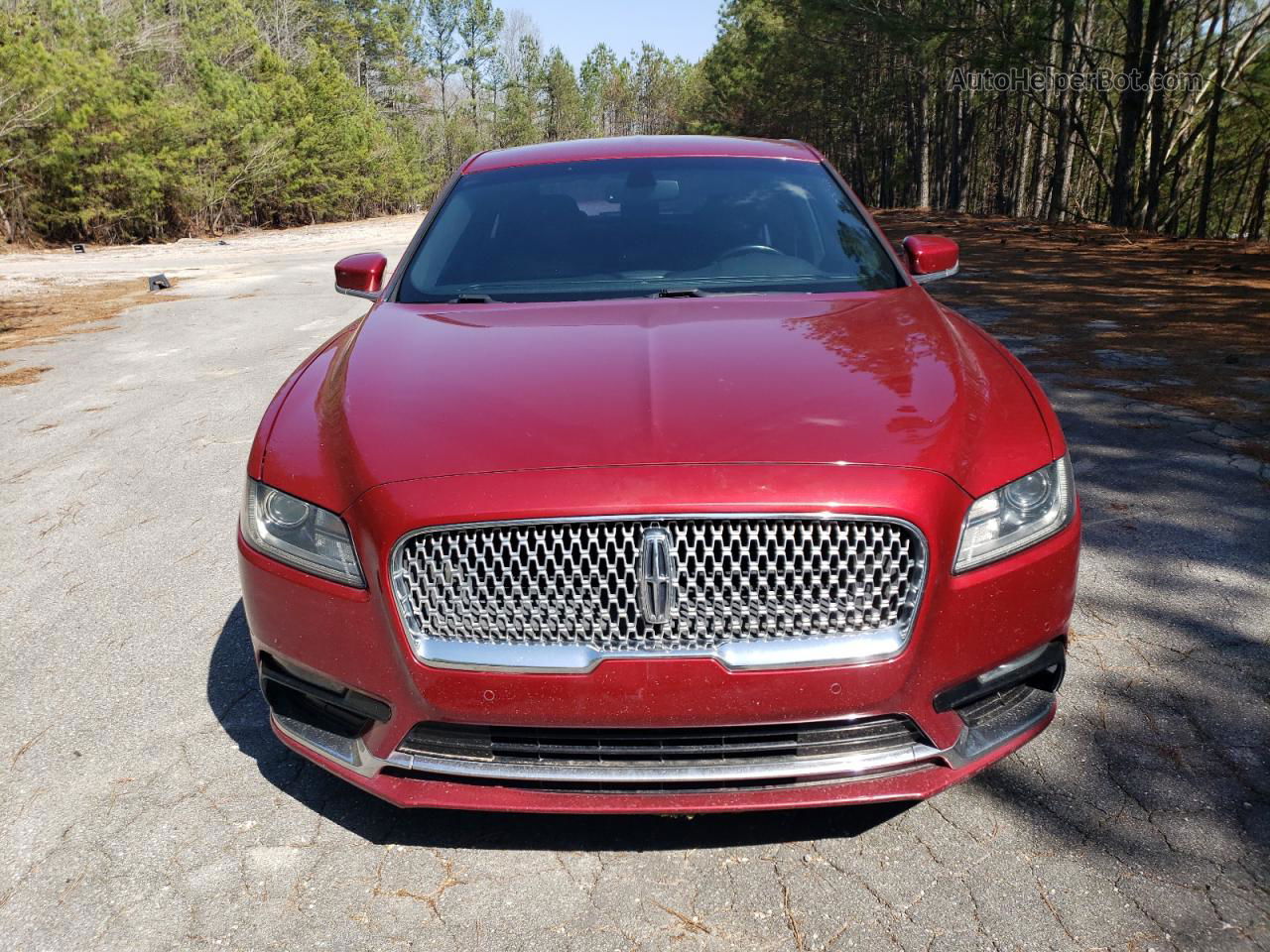 2017 Lincoln Continental Select Maroon vin: 1LN6L9SK9H5608341