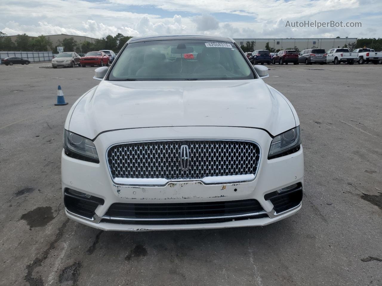 2017 Lincoln Continental Select Белый vin: 1LN6L9SK9H5616679