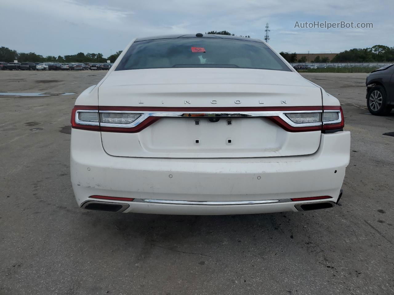 2017 Lincoln Continental Select Белый vin: 1LN6L9SK9H5616679