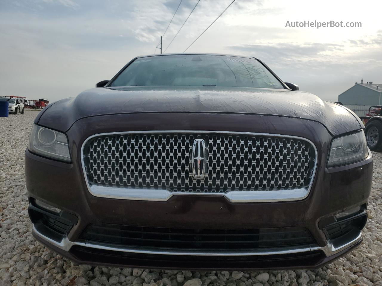 2017 Lincoln Continental Select Maroon vin: 1LN6L9SK9H5624040