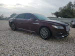 2017 Lincoln Continental Select Темно-бордовый vin: 1LN6L9SK9H5624040