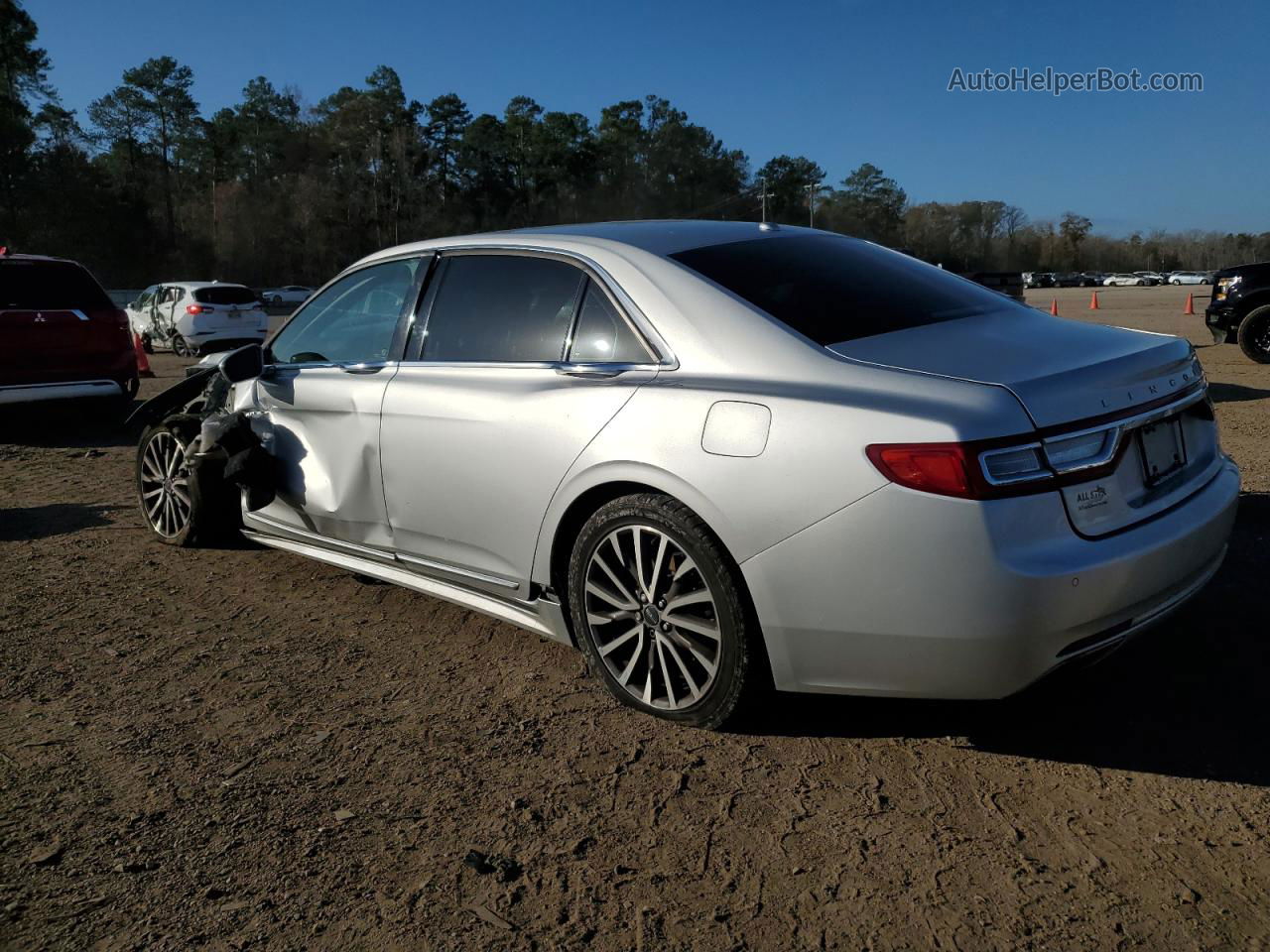 2017 Lincoln Continental Select Серебряный vin: 1LN6L9SKXH5626671