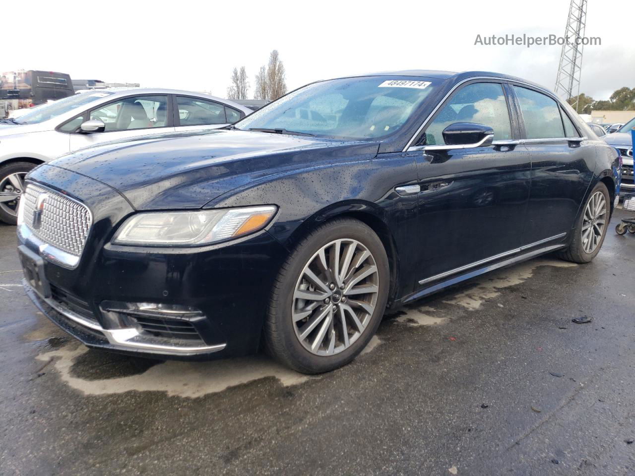 2017 Lincoln Continental Select Black vin: 1LN6L9SP3H5607701