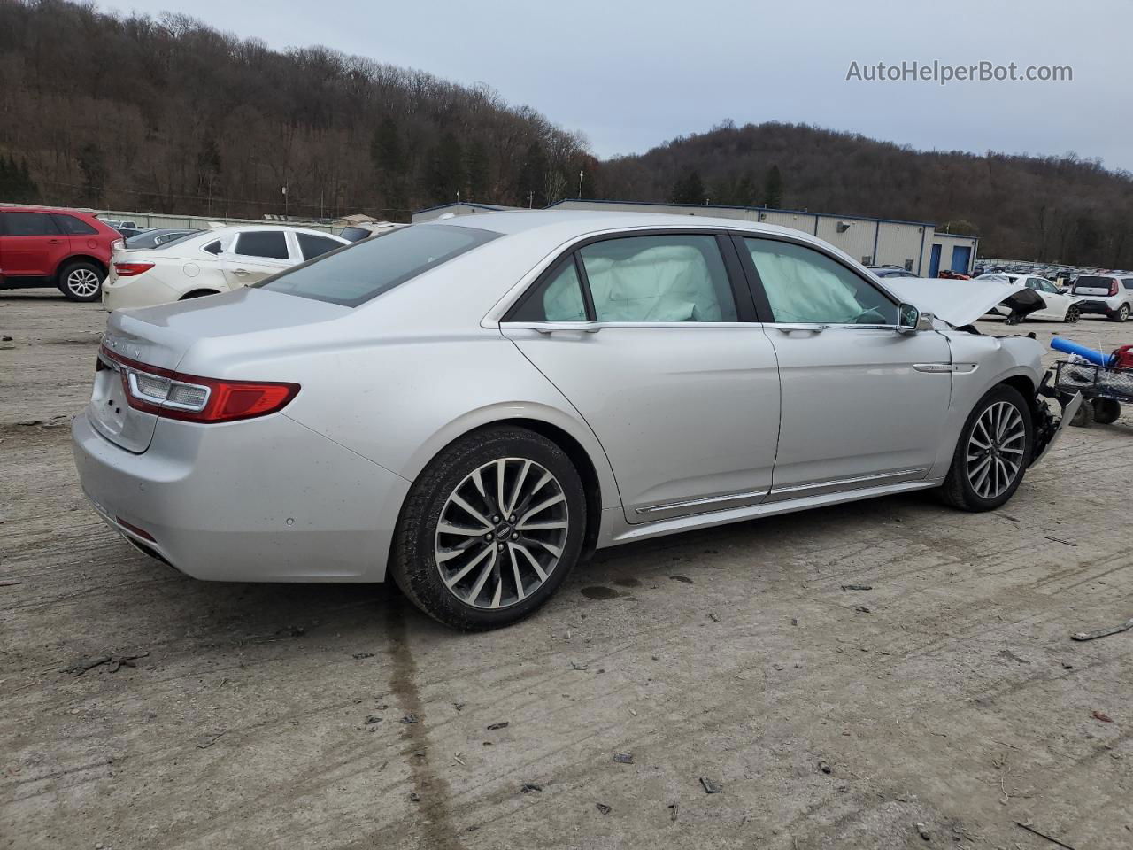 2017 Lincoln Continental Select Silver vin: 1LN6L9SP3H5637331