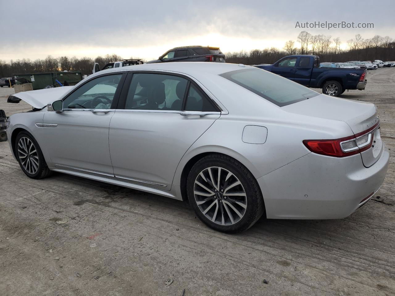 2017 Lincoln Continental Select Silver vin: 1LN6L9SP3H5637331