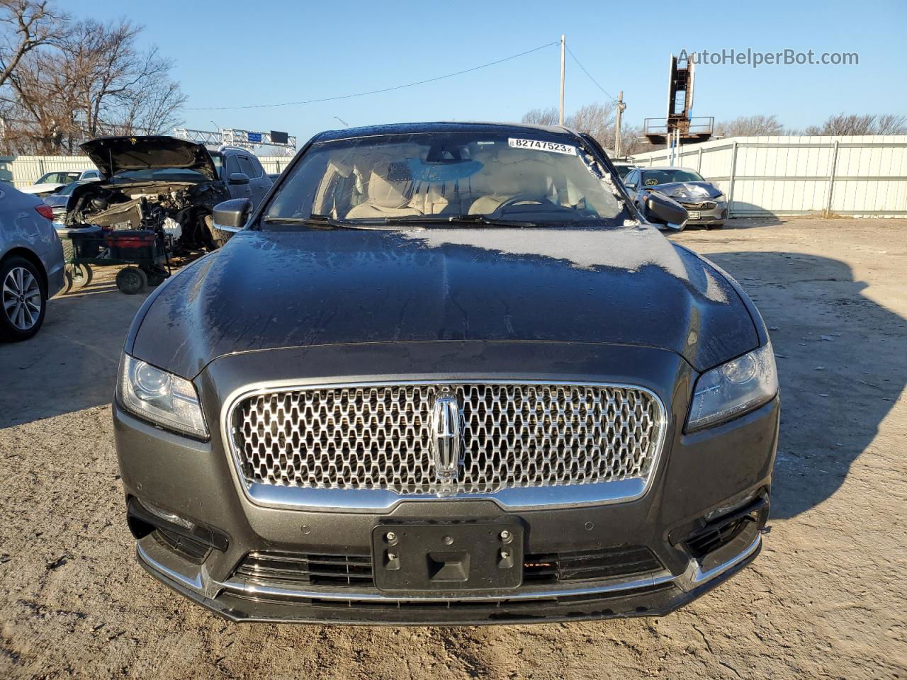 2017 Lincoln Continental Select Gray vin: 1LN6L9SP7H5630902