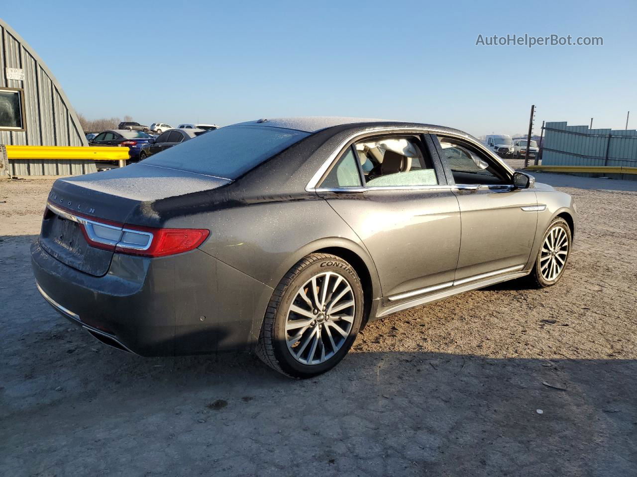 2017 Lincoln Continental Select Gray vin: 1LN6L9SP7H5630902