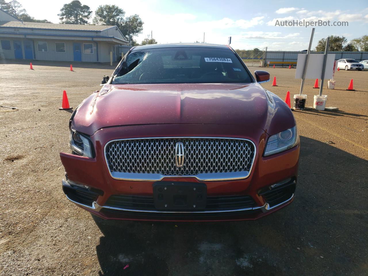 2017 Lincoln Continental Select Red vin: 1LN6L9SP9H5607900