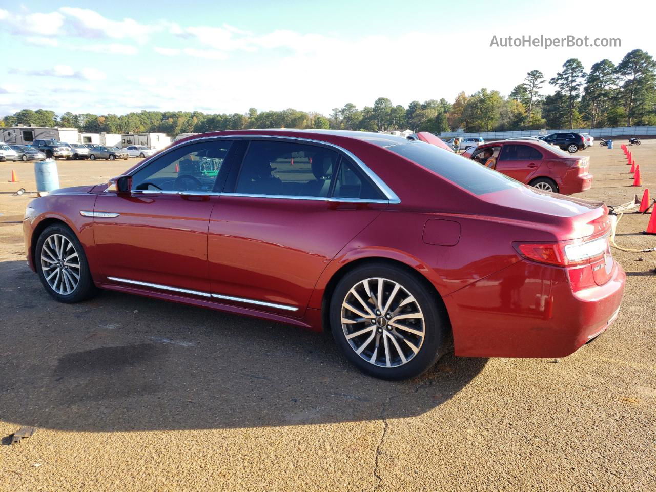 2017 Lincoln Continental Select Red vin: 1LN6L9SP9H5607900