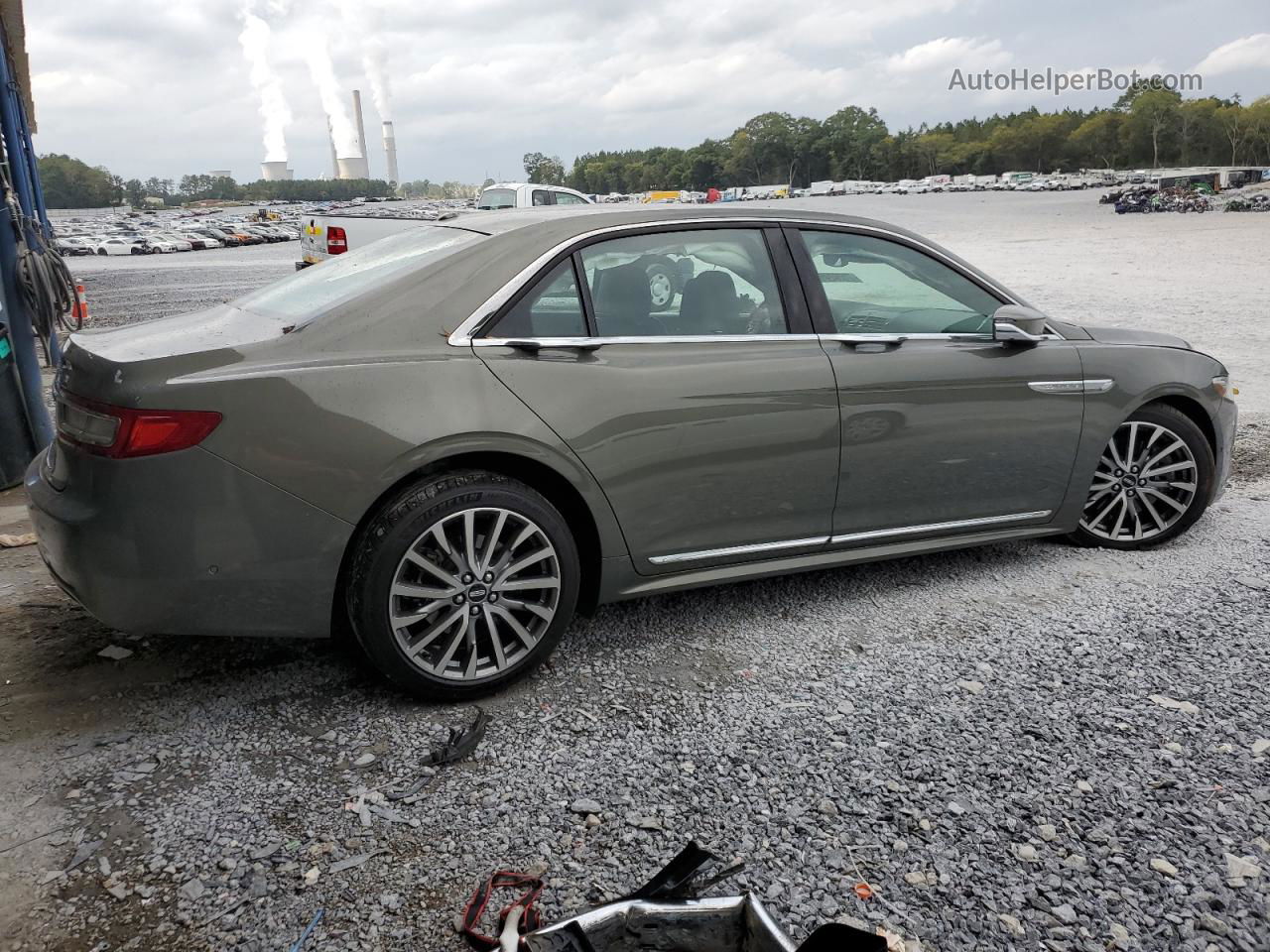 2017 Lincoln Continental Select Серый vin: 1LN6L9SP9H5620520