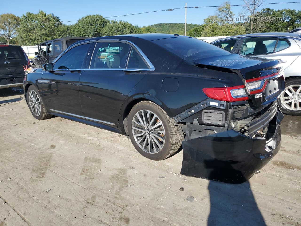 2017 Lincoln Continental Select Black vin: 1LN6L9SPXH5620879