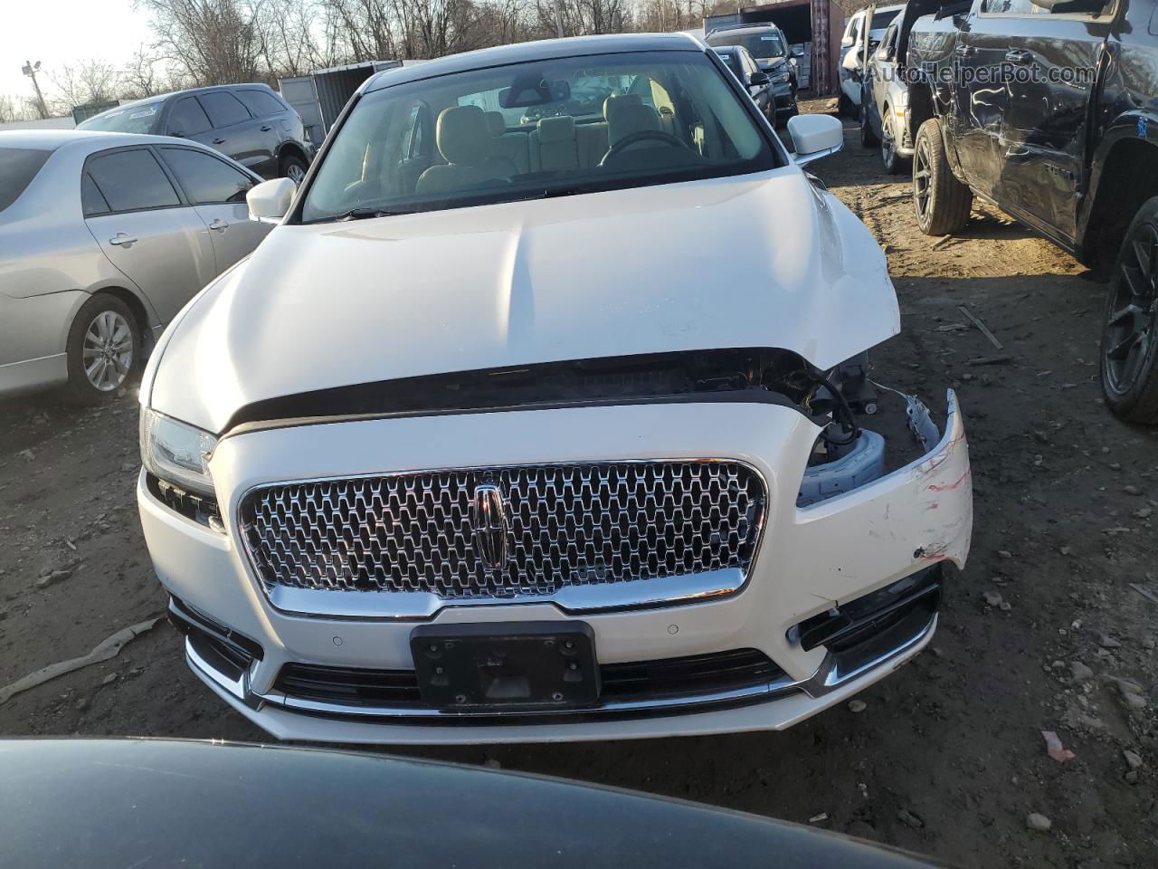 2017 Lincoln Continental Select White vin: 1LN6L9TK0H5627861