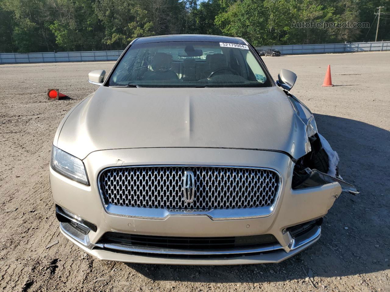 2017 Lincoln Continental Select Желто-коричневый vin: 1LN6L9TK7H5627873