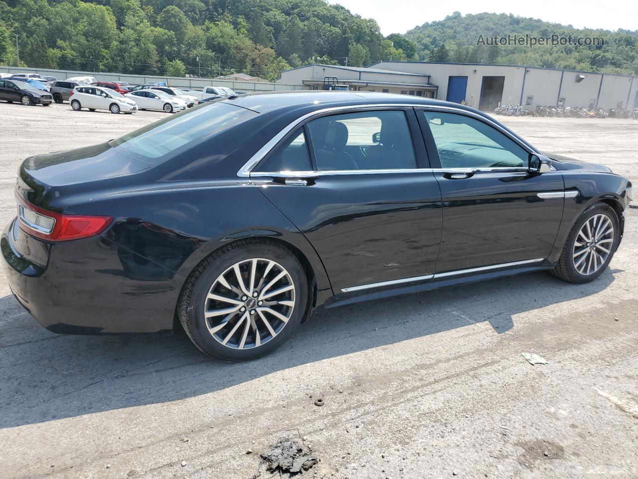 2017 Lincoln Continental Select Черный vin: 1LN6L9TK8H5602108