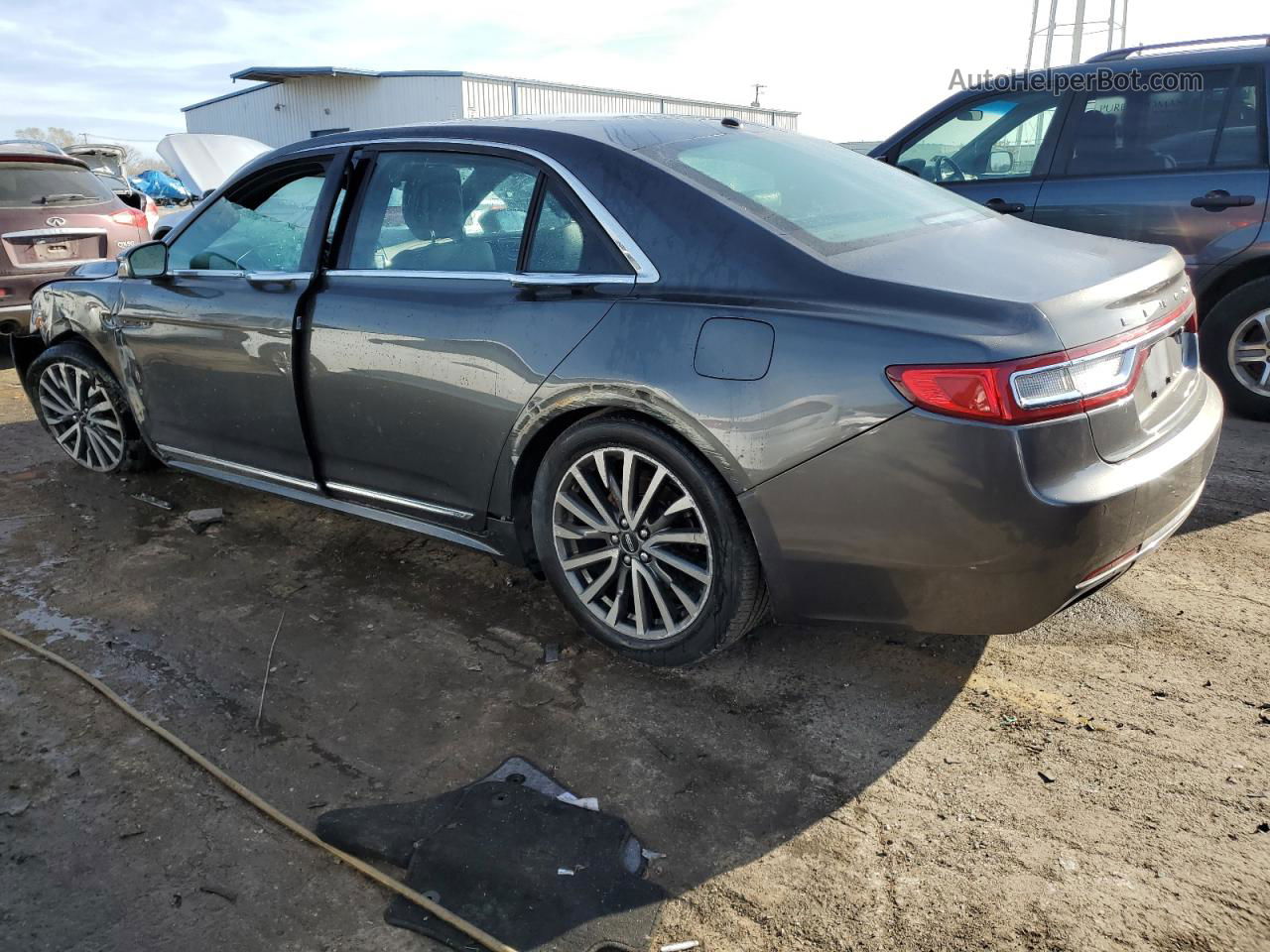 2017 Lincoln Continental Select Gray vin: 1LN6L9TK8H5636629