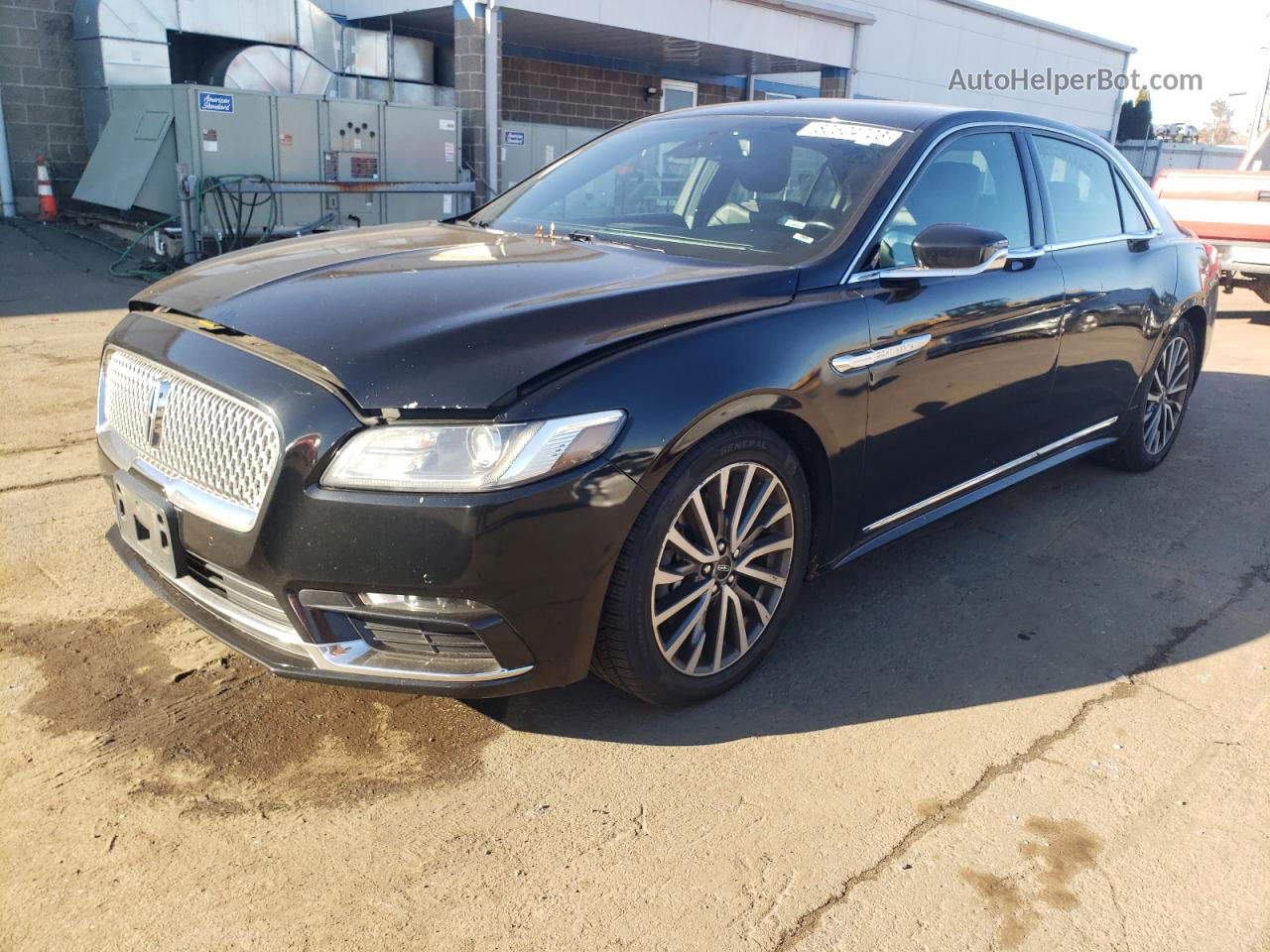 2017 Lincoln Continental Select Черный vin: 1LN6L9TK9H5607236