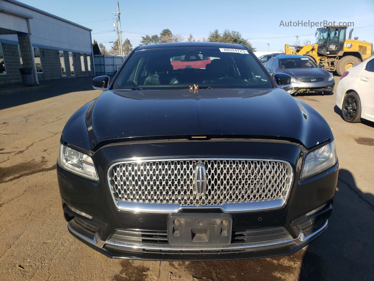 2017 Lincoln Continental Select Черный vin: 1LN6L9TK9H5607236