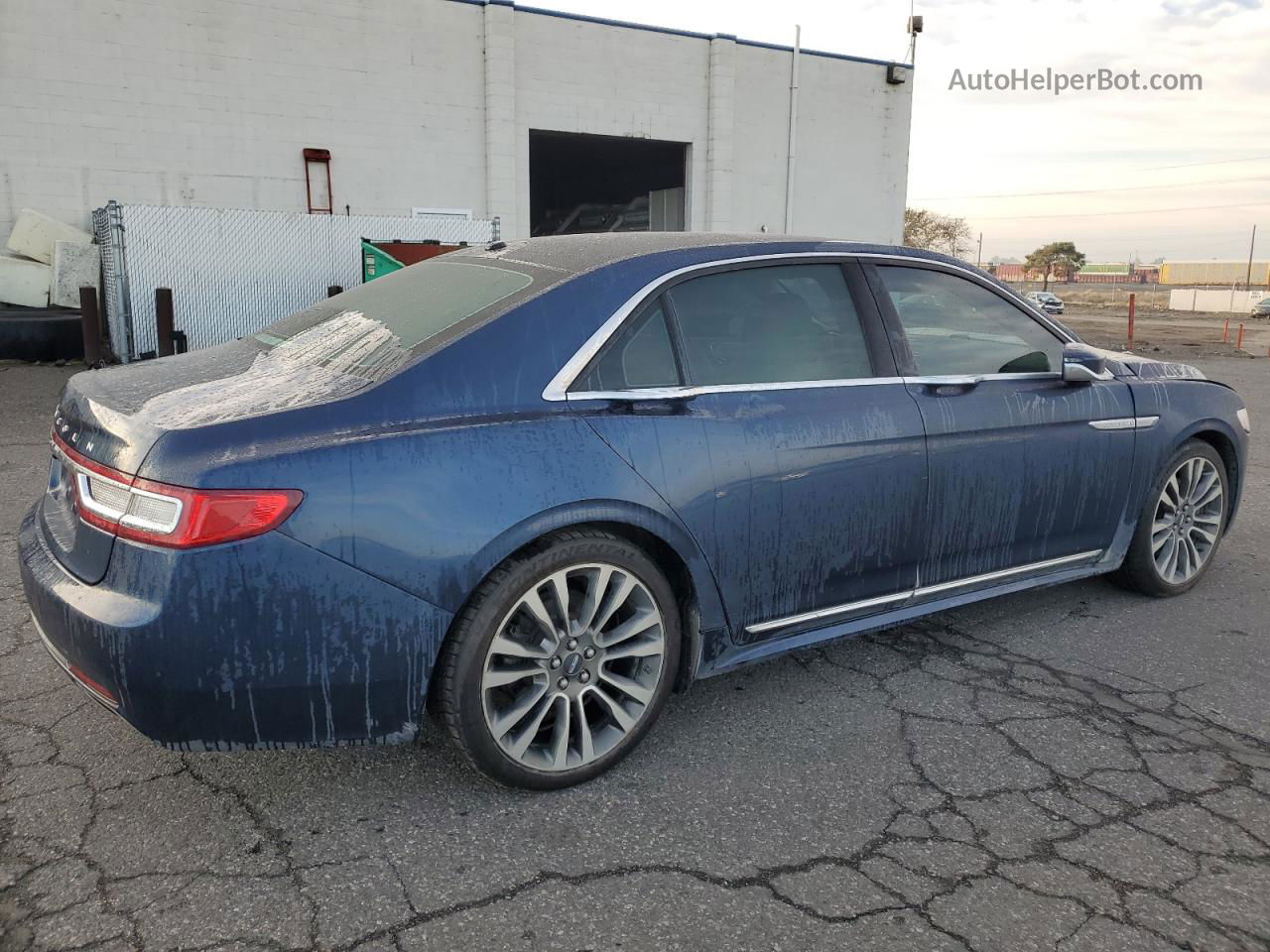 2017 Lincoln Continental Select Blue vin: 1LN6L9TP3H5614727