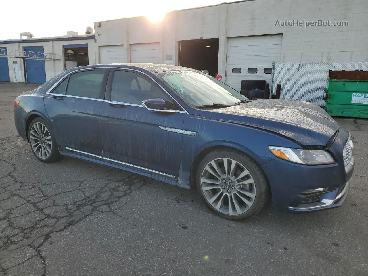 2017 Lincoln Continental Select Blue vin: 1LN6L9TP3H5614727