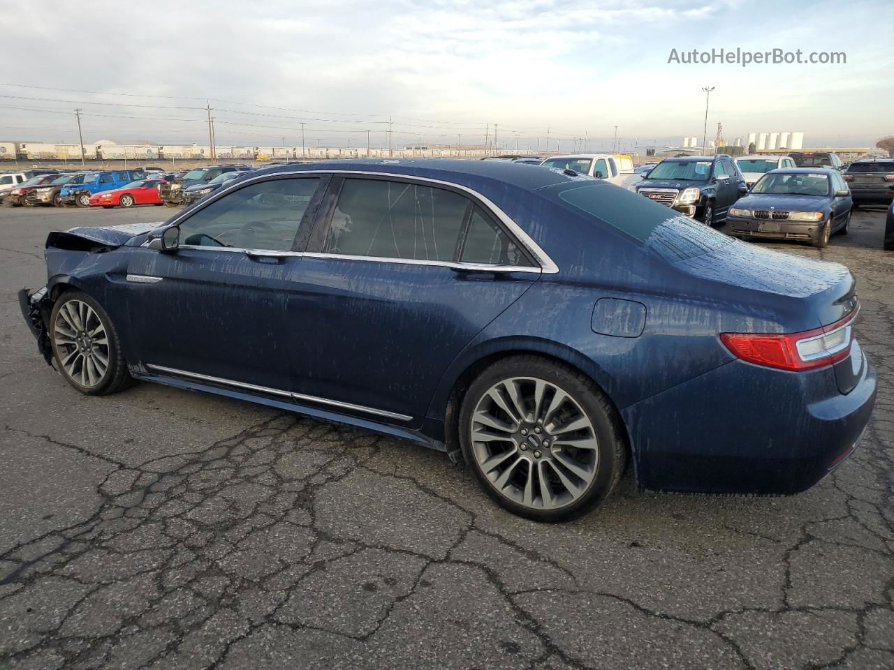 2017 Lincoln Continental Select Blue vin: 1LN6L9TP3H5614727