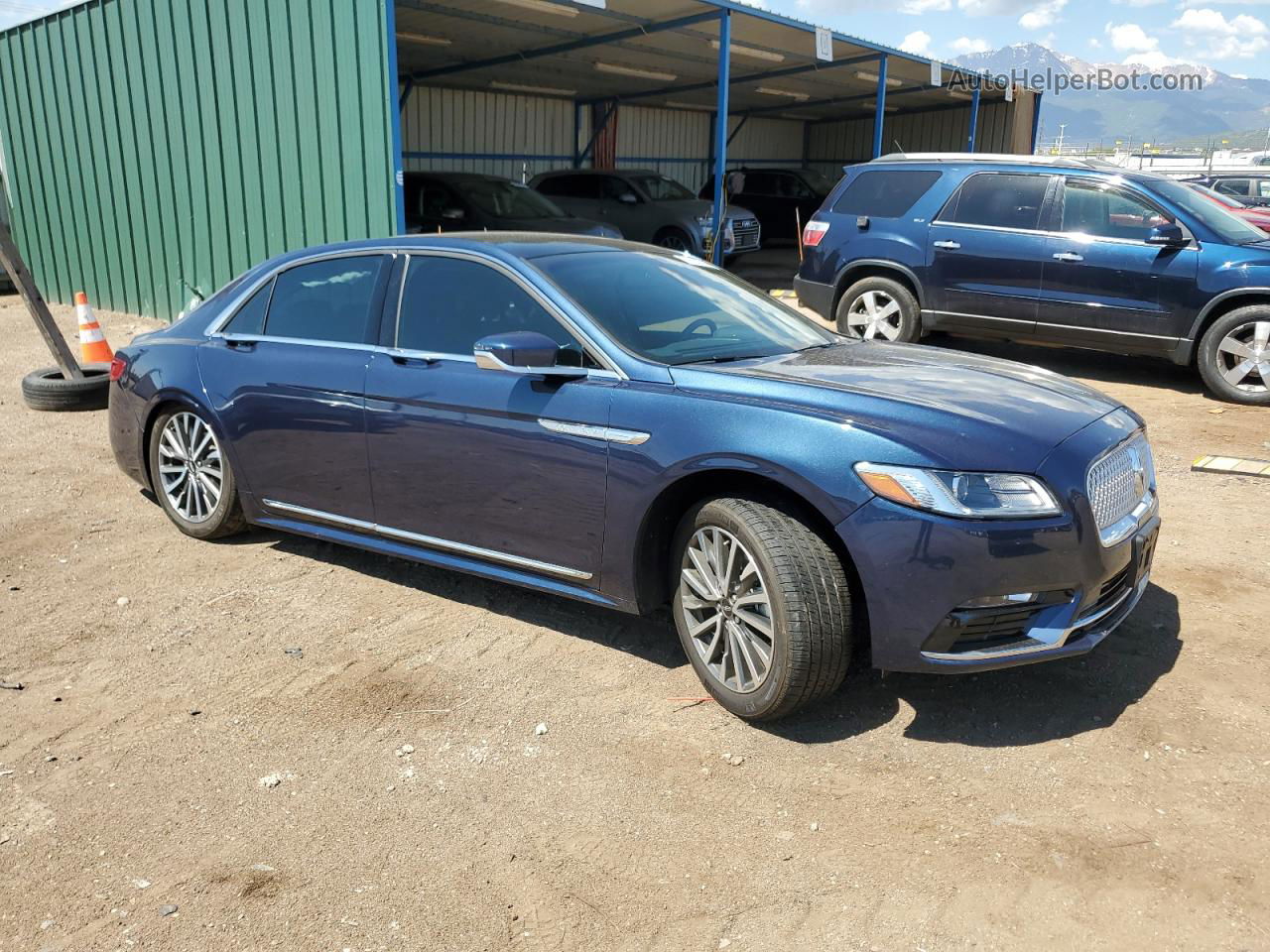 2017 Lincoln Continental Select Blue vin: 1LN6L9TP3H5631558