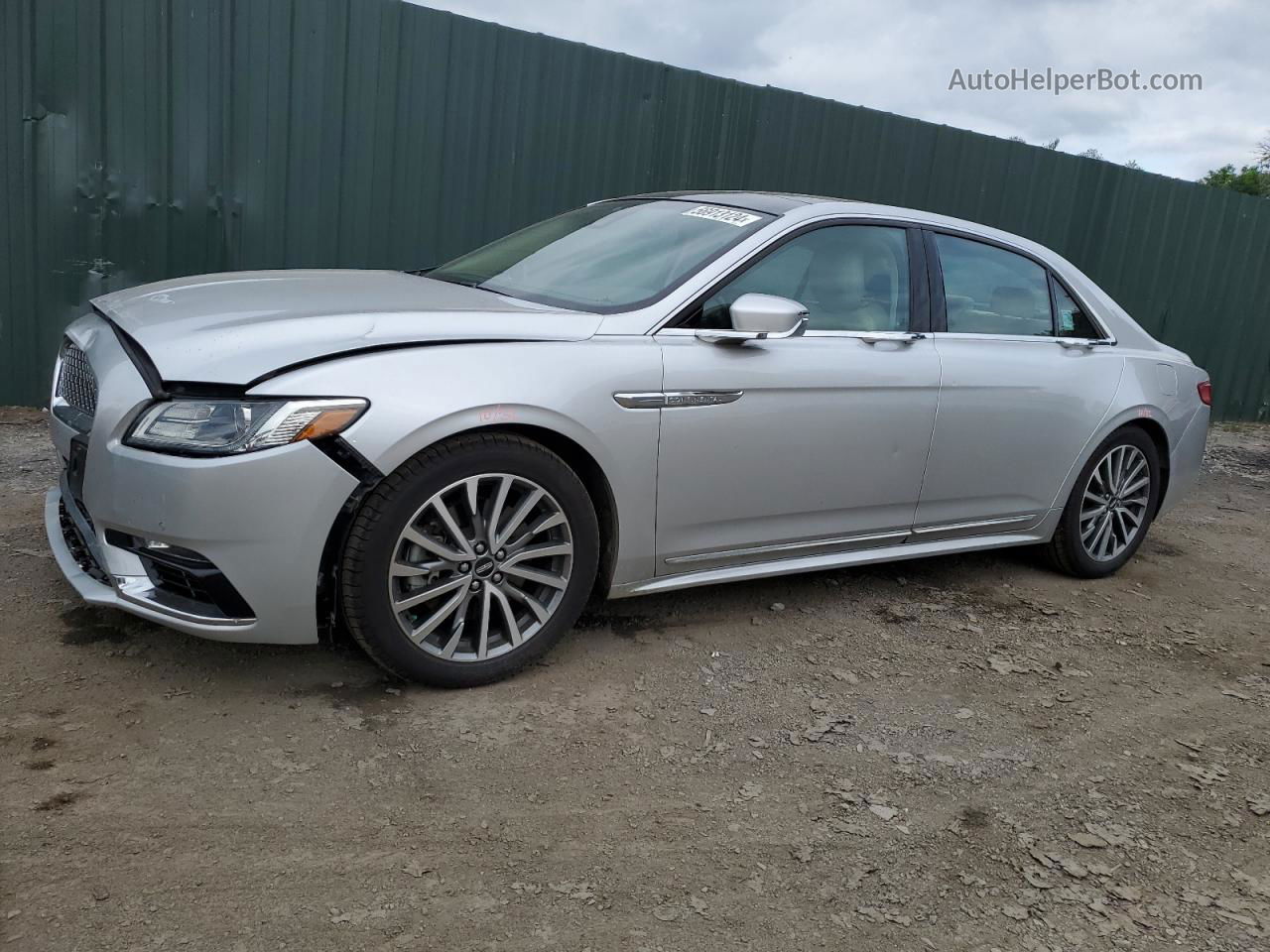 2017 Lincoln Continental Select Silver vin: 1LN6L9TPXH5611498