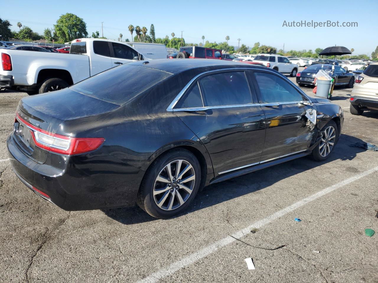 2017 Lincoln Continental  Black vin: 1LN6L9UK1H5605186