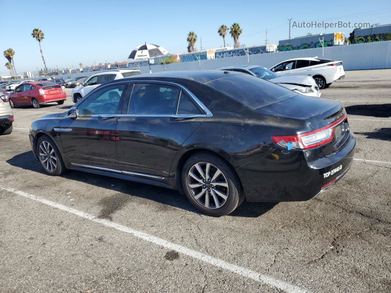 2017 Lincoln Continental  Черный vin: 1LN6L9UK1H5605186