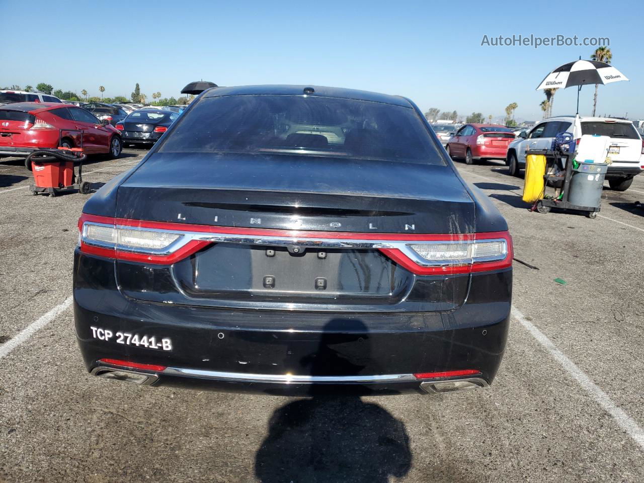 2017 Lincoln Continental  Black vin: 1LN6L9UK1H5605186