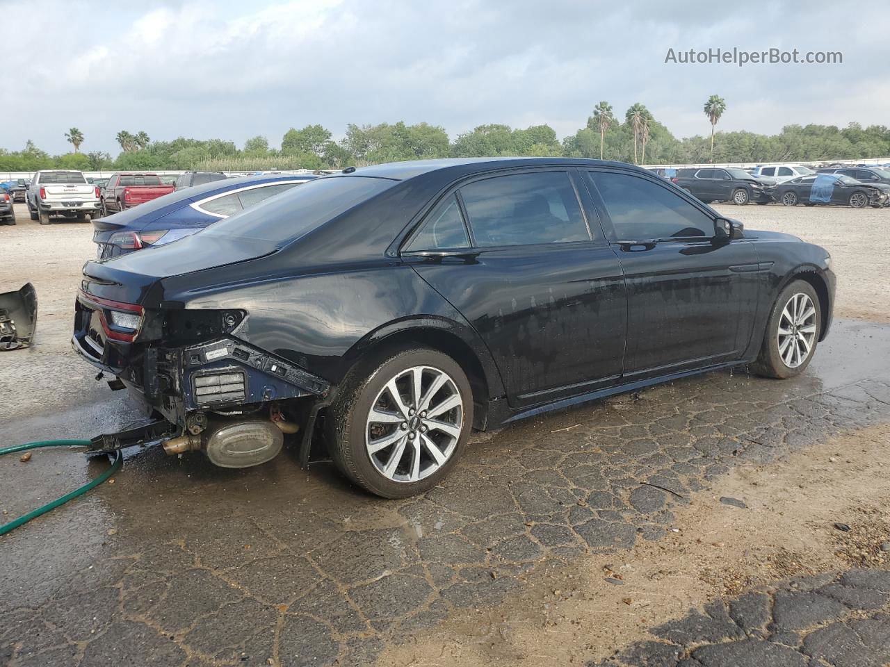 2017 Lincoln Continental  Черный vin: 1LN6L9UK2H5612275