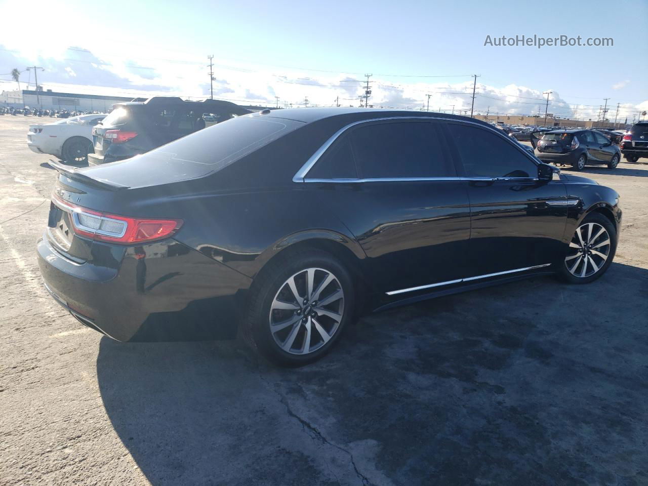 2017 Lincoln Continental  Black vin: 1LN6L9UK3H5606369