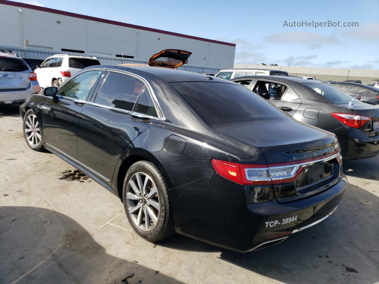 2017 Lincoln Continental  Black vin: 1LN6L9UK4H5617140