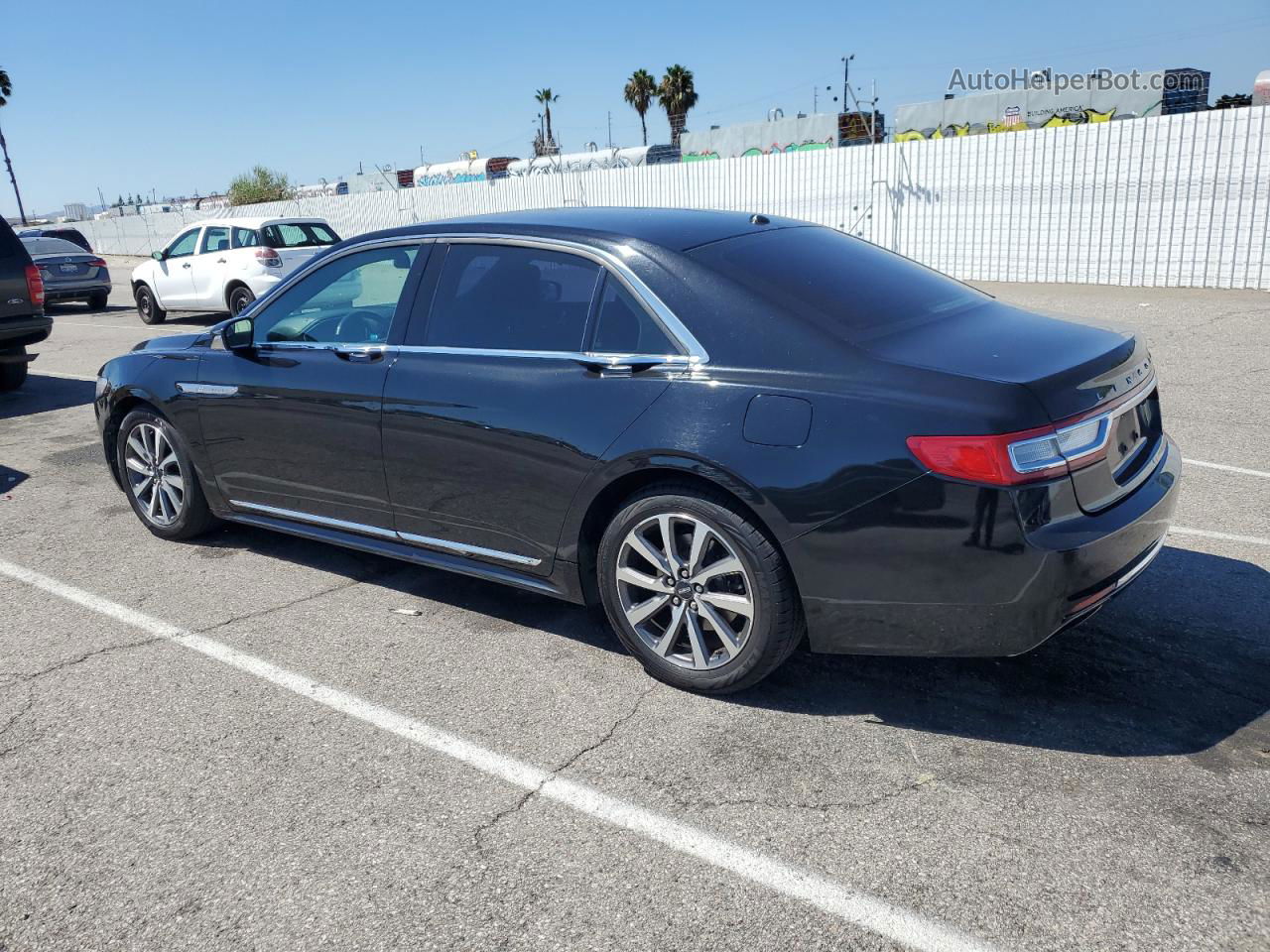 2017 Lincoln Continental Черный vin: 1LN6L9UK9H5606358