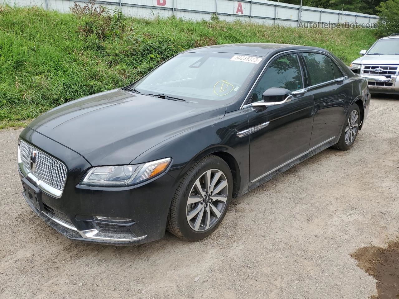 2017 Lincoln Continental  Черный vin: 1LN6L9UK9H5624133