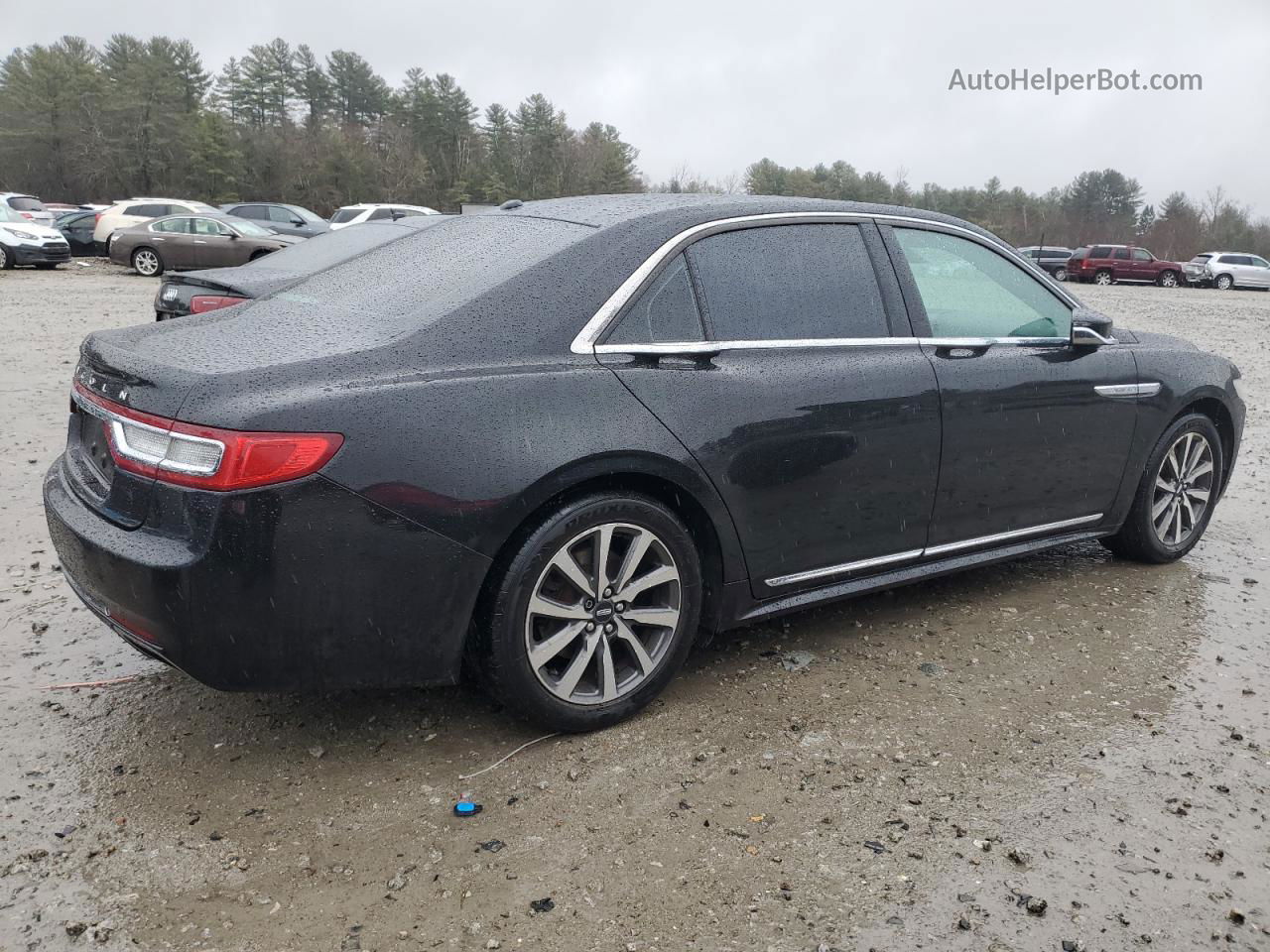 2017 Lincoln Continental  Черный vin: 1LN6L9UK9H5627372