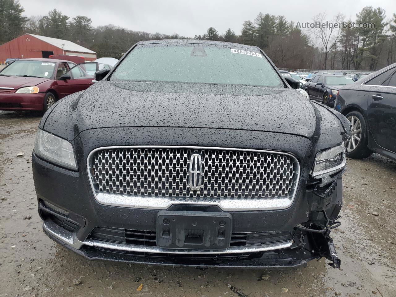 2017 Lincoln Continental  Черный vin: 1LN6L9UK9H5627372