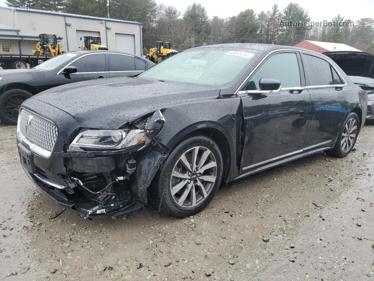 2017 Lincoln Continental  Черный vin: 1LN6L9UK9H5627372