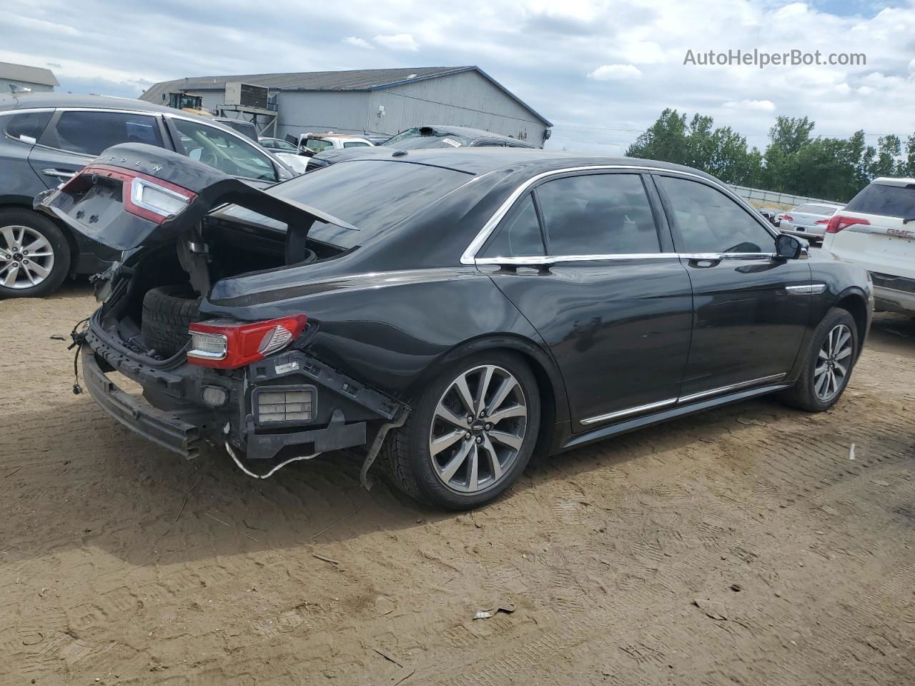 2017 Lincoln Continental Premiere Черный vin: 1LN6L9VK6H5627926