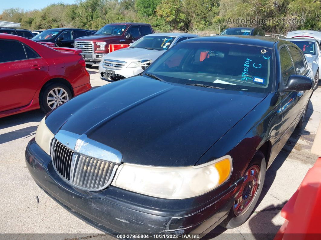 1999 Lincoln Town Car Signature Black vin: 1LNFM82W1XY611452