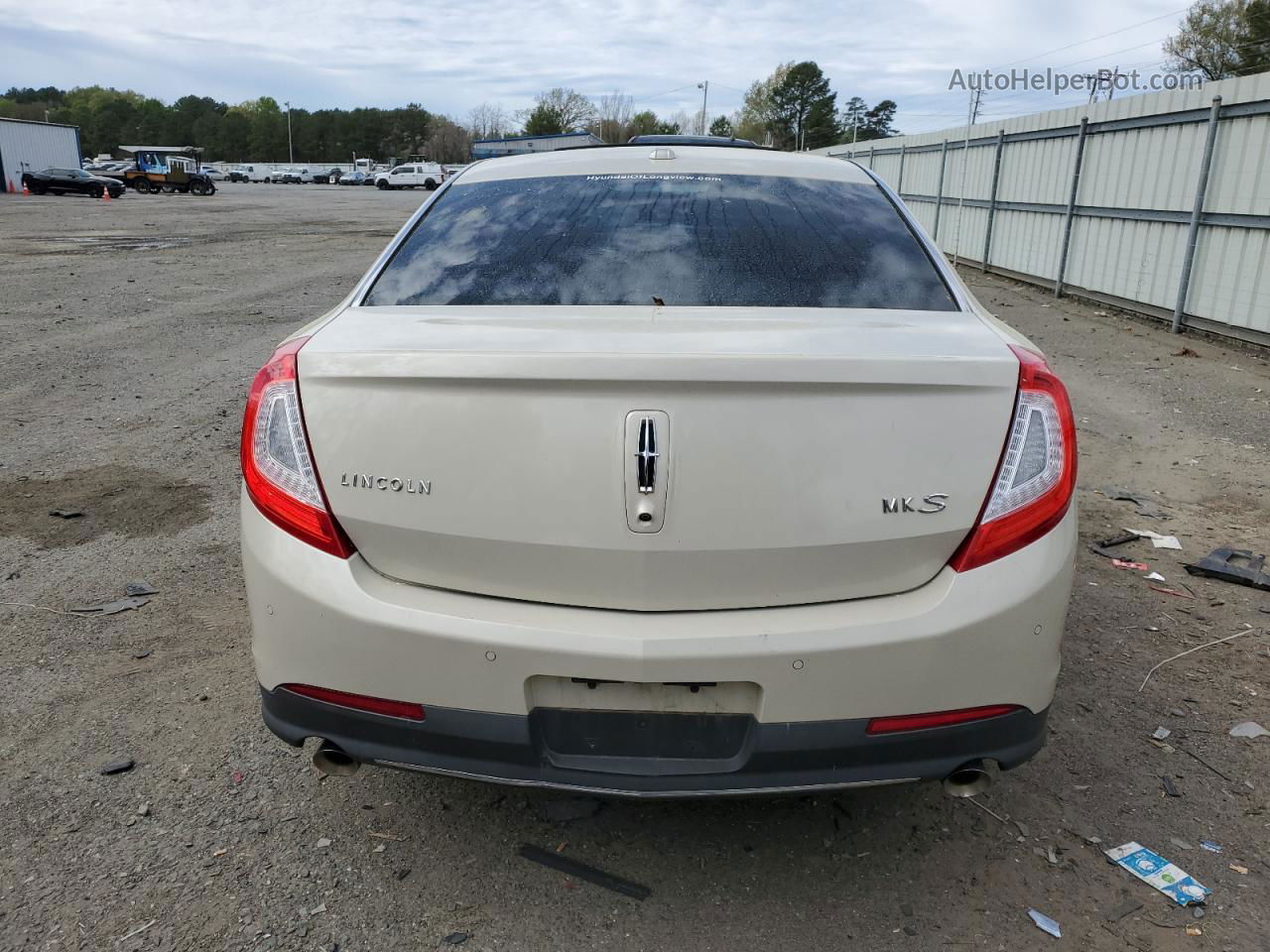 2014 Lincoln Mks  Бежевый vin: 1LNHL9DK0EG600277