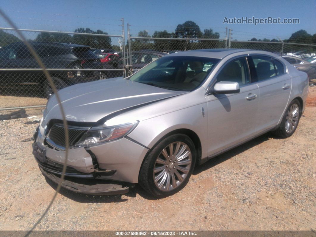 2014 Lincoln Mks   Silver vin: 1LNHL9DK0EG607441