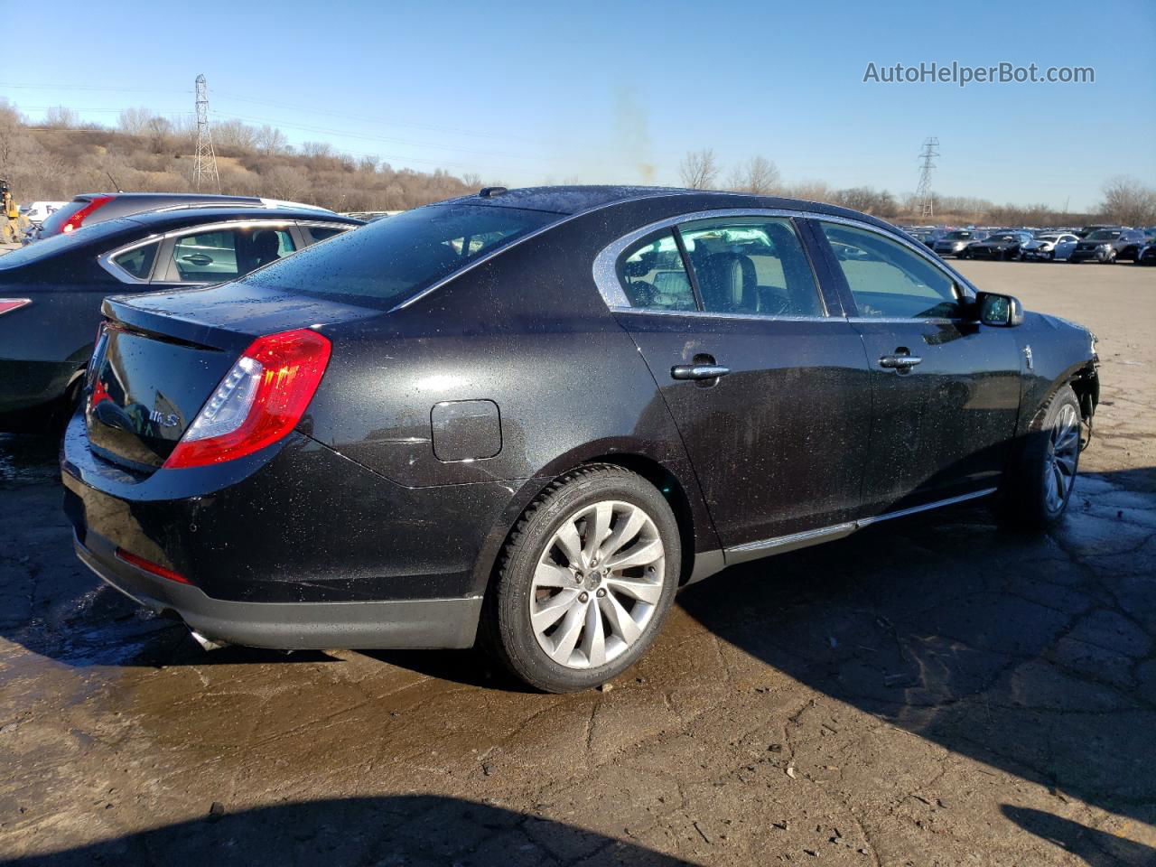 2014 Lincoln Mks  Черный vin: 1LNHL9DK1EG600711