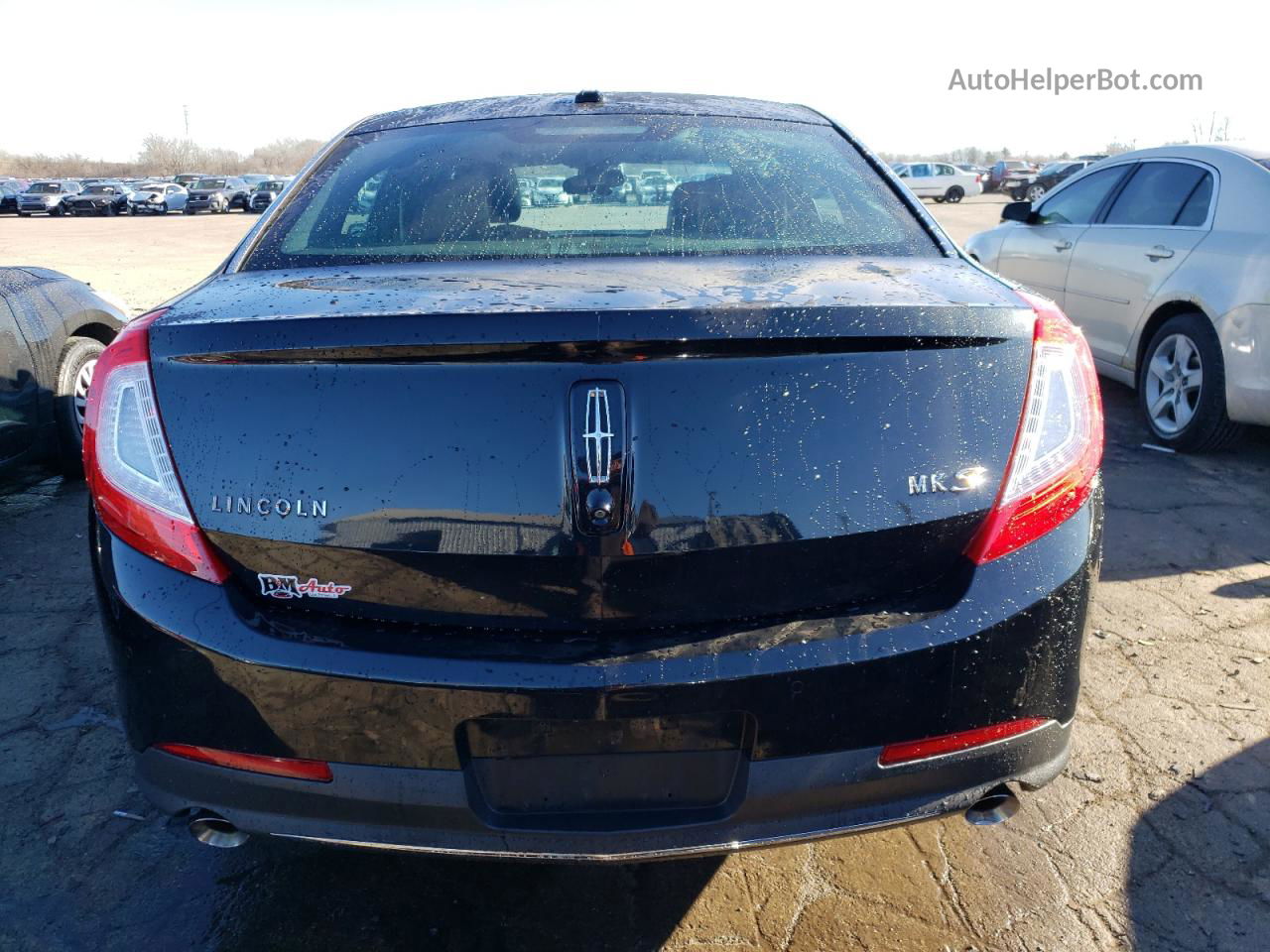 2014 Lincoln Mks  Черный vin: 1LNHL9DK1EG600711