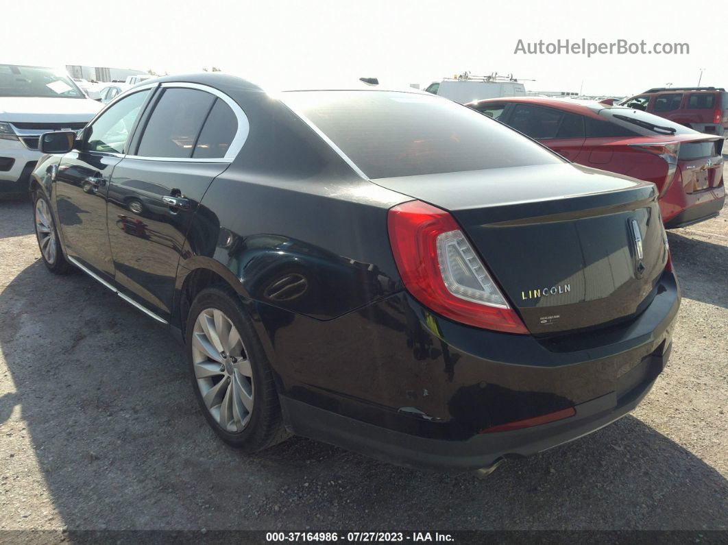 2014 Lincoln Mks   Черный vin: 1LNHL9DK1EG604323